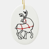 Décorations de Noël Reindeer (Dos)