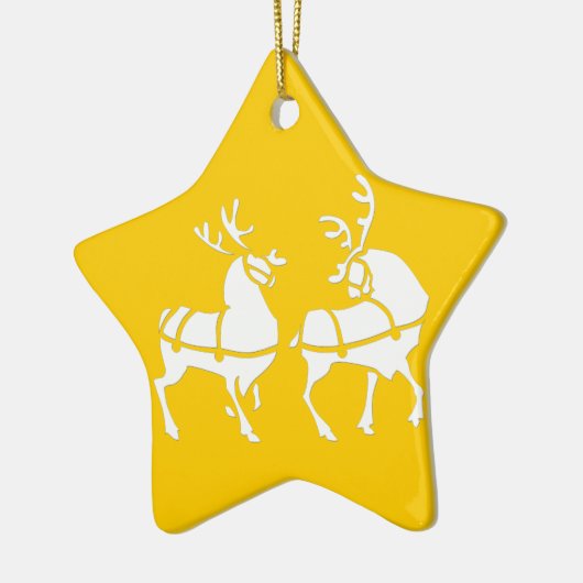 Décorations de Noël Reindeer (Gauche)