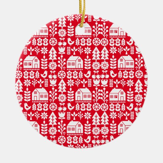 Décorations de Noël scandinave nordique (Devant)