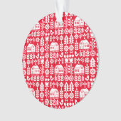 Décorations de Noël scandinave nordique (devant)