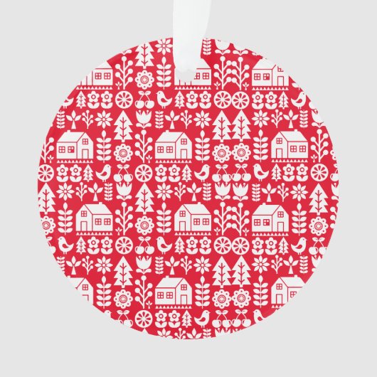 Décorations de Noël scandinave nordique (devant)