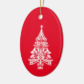 Décorations de Noël traditionnelles scandinaves (Gauche)