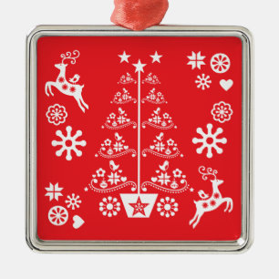 Décorations de Noël traditionnelles scandinaves