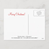 Décorations de Noël / Yule Carte postale (Dos)