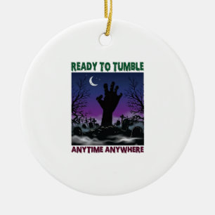 Décorations de tombes de zombies à la lune pour Ha