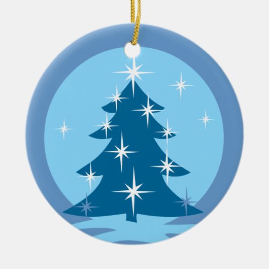 Décorations des arbres à neige de l'ornement inver (Devant)