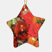 Décorations rouges festives (Gauche)