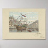 Décorations sur l'affiche de l'Herengracht (Devant)