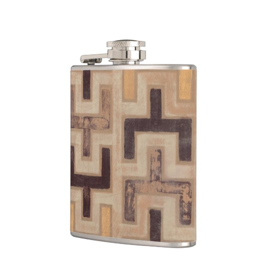 Decorative African Mudcloth Pattern Heupfles (Links)