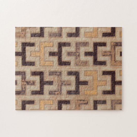 Decorative African Mudcloth Pattern Legpuzzel (Horizontaal)