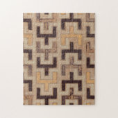 Decorative African Mudcloth Pattern Legpuzzel (Verticaal)
