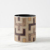 Decorative African Mudcloth Pattern Mok (Midden)