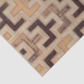 Decorative African Mudcloth Pattern Tissuepapier (Detail)