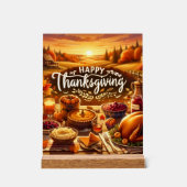 Decorative block acryl bord (Voorkant)