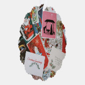 Décorative Carte de collage de la carte de Noël (Droite)