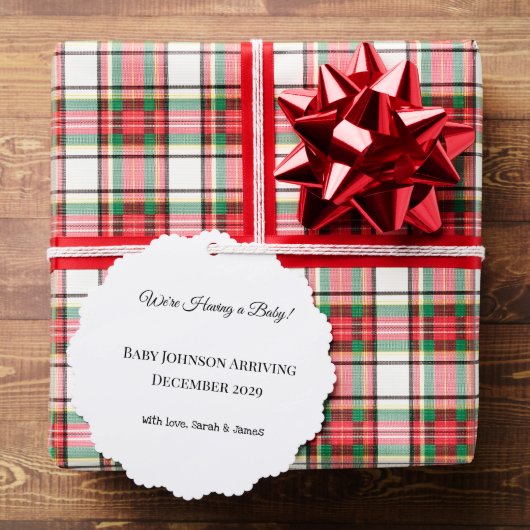 Décorative Carte de déclaration personnalisée pour bébé (Insitu (Cadeau))