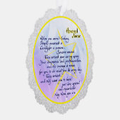 Décorative Carte d'ornement d'appréciation de l'infirmière (Droite)