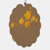 Décorative Carte d'ornement d'automne (Gauche)