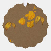 Décorative Carte d'ornement d'automne (Recto)