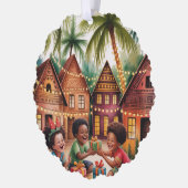 Décorative Carte d'ornement de Noël (Gauche)