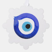 Décorative Carte d'ornement des yeux maléfiques (Recto)