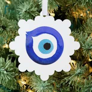 Décorative Carte d'ornement des yeux maléfiques