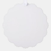 Décorative Carte d'ornement en papier (Recto)