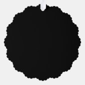 Décorative Carte d'ornement en papier (Verso)