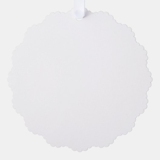 Décorative Carte d'ornement en papier (Recto)