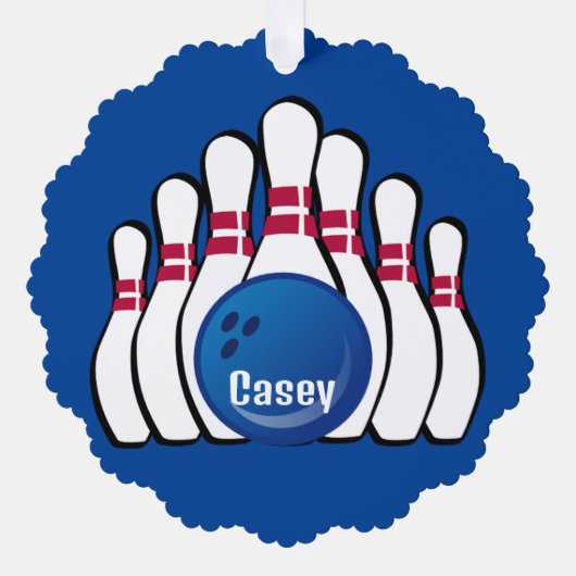 Décorative Carte d'ornement en papier de conception de Bowlin (Recto)