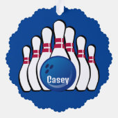 Décorative Carte d'ornement en papier de conception de Bowlin (Verso)