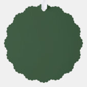 Décorative Carte d'ornement en papier de Noël de la boîte de  (Verso)