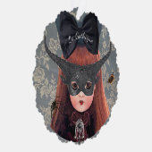 Décorative Carte d'ornement Goth Doll (Droite)