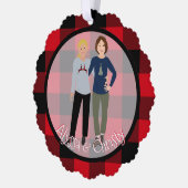 Décorative Carte d'ornement papier Besties (Gauche)