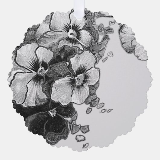 Décorative Carte d'ornement papier et conception (Recto)