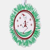 Décorative Carte Guy du coureur de vacances (Gauche)