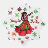 Décorative Carte Jingle Belly (Verso)