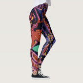 Decorative Cat by Louis Wain Leggings (Rechts)