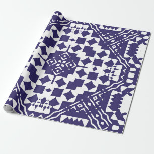 Decorative color ceramic azulejo tiles. Vintage Cadeaupapier