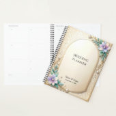 Decorative Floral Frame with Pearls Planner (Display)