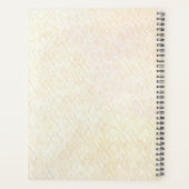 Decorative Floral Frame with Pearls Planner (Achterkant)