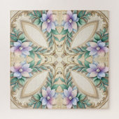 Decorative Floral Jigsaw Puzzle (Horizontal)