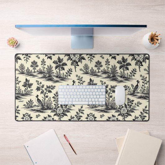 Decorative French toile pattern Bureaumat (Kantoor 1)