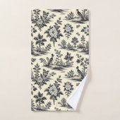 Decorative French toile pattern Handdoek (Handdoek)
