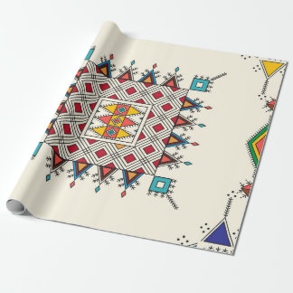 Decorative geometric repeating pattern cadeaupapier