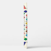 Decorative geometric repeating pattern Case-Mate iPhone case (Achterkant / Rechts)