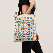 Decorative geometric repeating pattern draagtas (Dichtbij)