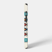 Decorative geometric repeating pattern iPhone hoesje (Linkerkant)