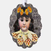 Décorative Jolie carte d'ornement de poupée Vampire (Gauche)