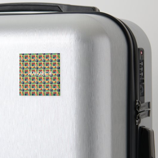 Decorative Magnet – Abstract Geometric Shapes (In Situ (Bagages))